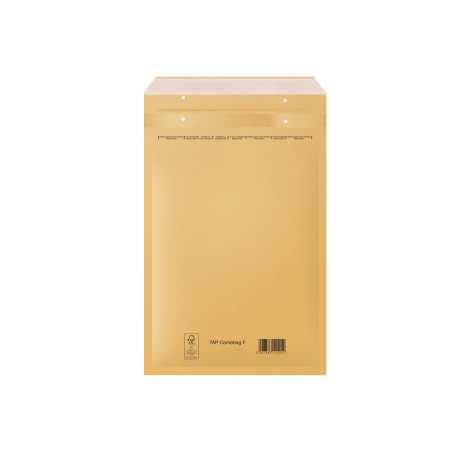 Luftpolster Versandtaschen Gr. 6 F 240 x 350 mm Briefumschläge DIN A4+ braun 50 Stück