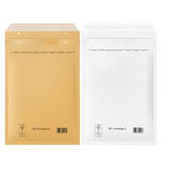 Luftpolster Versandtaschen Gr. 7 G 250 x 350 mm Briefumschläge DIN A4+ C4 braun 400 Stück