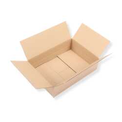 350 x 250 x 100 mm Karton 1-wellig 1.02 B-Welle 150...