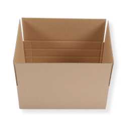 350 x 250 x 150 mm Karton 1-wellig 1.02 B-Welle 25 Stück