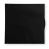 12 Zoll LP Premium Innenhüllen anthrazit/schwarz Maxi Single Vinyl Schallplatten ohne Mittelloch edles 80 g Papier