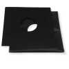 12 Zoll LP Premium Innenhüllen anthrazit/schwarz Maxi Single Vinyl Schallplatten ungefüttert 80 g Papier
