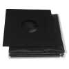 12 Zoll LP Premium Innenhüllen anthrazit/schwarz Maxi Single Vinyl Schallplatten ungefüttert 80 g Papier