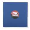 Blaue Innenhüllen für Langspielplatten Maxi Single Vinyl Schallplatten 309x301/304 mm gefüttert 80 g Premium Papier 100 Stück