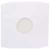 Reinweiße Innenhüllen für LP Maxi Single Vinyl Schallplatten mit Eckenschnitt 309x301/304 mm gefüttert 90 g Papier