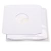 Reinweiße Innenhüllen für LP Maxi Single Vinyl Schallplatten mit Eckenschnitt 309x301/304 mm gefüttert 90 g Papier 25 Stück