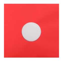 Rote Innenhüllen für LP Maxi Single Vinyl Schallplatten 309x301/304 mm gefüttert 80 g Papier