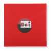 Rote Innenhüllen für LP Maxi Single Vinyl Schallplatten 309x301/304 mm gefüttert 80 g Papier