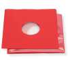 Rote Innenhüllen für LP Maxi Single Vinyl Schallplatten 309x301/304 mm gefüttert 80 g Papier