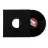 Schwarze Innenhüllen für LP Maxi Single Vinyl Schallplatten 309x301/304 mm gefüttert 80 g Papier 25 Stück