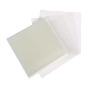 Premium Single Schutzhüllen hoch transparent 185x185 mm Vinyl 7 Zoll Sleeve