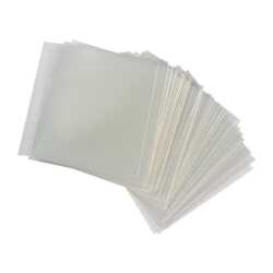 Premium Single Schutzhüllen hoch transparent 185x185 mm Vinyl 7 Zoll Sleeve