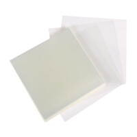 Premium Single Schutzhüllen hoch transparent 185x185 mm Vinyl 7 Zoll Sleeve