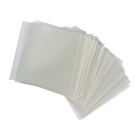 Premium Single Schutzhüllen hoch transparent 185x185 mm Vinyl 7 Zoll Sleeve