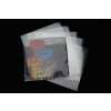 Premium Single Schutzhüllen hoch transparent 185x185 mm Vinyl 7 Zoll Sleeve