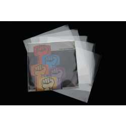 Premium Single Schutzhüllen hoch transparent 185x185...