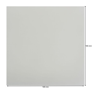 Premium Single Schutzhüllen hoch transparent 185x185 mm Vinyl 7 Zoll Sleeve 10 Stück