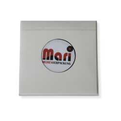 Single Schutzhüllen für Vinyl Schallplatten 7 Zoll 185x185 mm mit Klappe und Verschluss hochtransparent Sleeve