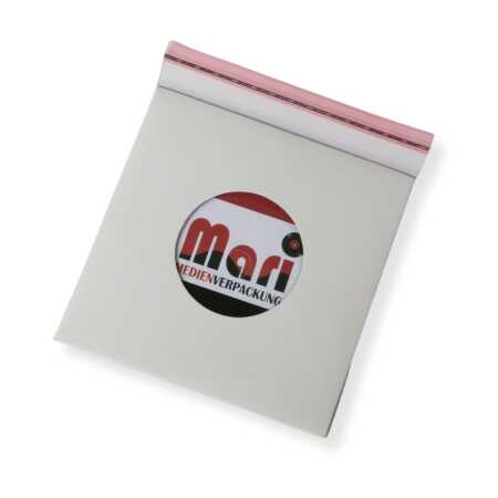 Single Schutzhüllen für Vinyl Schallplatten 7 Zoll 185x185 mm mit Klappe und Verschluss hochtransparent Sleeve 25 Stück