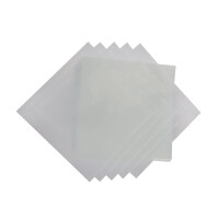 Single Schutzhüllen für Vinyl Schallplatten 7 Zoll 187x187 mm Typ 150 dick transparent Sleeve