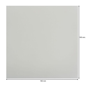 XL Single Cover Schutzhüllen Glasklar für Vinyl Schallplatten 195x195 mm 100 mµ hochtransparent Sleeve 500 Stück