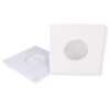 Single 7 Zoll Deluxe Innenhüllen 180x180 mm reinweiß für Vinyl Schallplatten ungefüttert 90 g Papier mit Innenloch