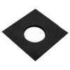 Single 7 Zoll Premium anthrazit/schwarz Innenhüllen 180 x 180 mm für Vinyl Schallplatten ungefüttert 80 g Papier mit Innenloch