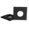 Single 7 Zoll Premium anthrazit/schwarz Innenhüllen 180 x 180 mm für Vinyl Schallplatten ungefüttert 80 g Papier mit Innenloch