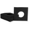 Single 7 Zoll Premium anthrazit/schwarz Innenhüllen 180 x 180 mm für Vinyl Schallplatten ungefüttert 80 g Papier mit Innenloch