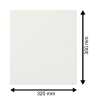LP Register Trennwände weiß 320x350 mm Registerblatt Registerwände Blätter Wand Schallplatten