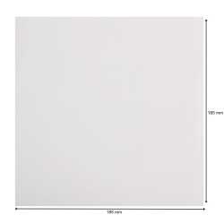 Single Slim Hüllen 100 mµ Cover Schutz 185x185 mm 7" Outer Sleeve 45 rpm 100 Stück