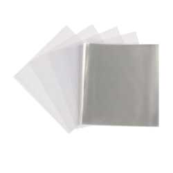 Schutzhüllen für Jewel Case Box aus hoch transparenter Folie glasklar 140x150 mm Sleeves auch für Slim Case Papier CD Hüllen