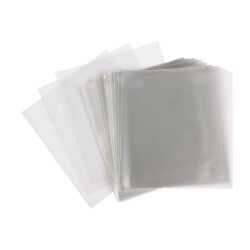 Schutzhüllen für Jewel Case Box aus hoch transparenter Folie glasklar 140x150 mm Sleeves auch für Slim Case Papier CD Hüllen