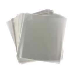 Schutzhüllen für Jewel Case Box aus hoch transparenter Folie glasklar 140x150 mm Sleeves auch für Slim Case Papier CD Hüllen