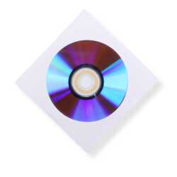Deluxe Papier CD/DVD/Blu-ray Hüllen mit Fenster und...