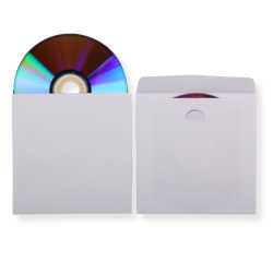 Deluxe Papier CD/DVD/Blu-ray Hüllen mit Klappe 90 g...