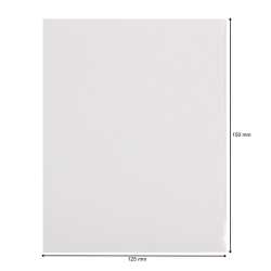 Unzerbrechliche CD/DVD/Blu-ray Hüllen aus glasklarer Folie 125x150 mm 100 Stück