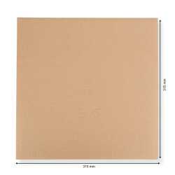 LP Füllplatten für 12 Zoll Schallplatten Versandkartons 315 x 315 mm 300 Stück