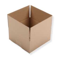 200 x 200 x 100 mm Karton 1-wellig 1.02 B-Welle 50 Stück