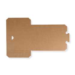 Single Versandkarton für 1-6 Schallplatten 185 x 185 x 12 mm 600 Stück