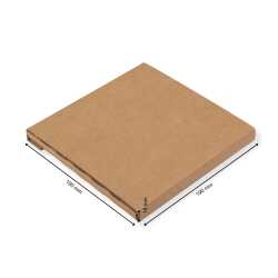 Single Versandkarton für 1-6 Schallplatten 185 x 185 x 12 mm 600 Stück