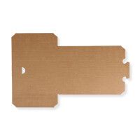 Single Versandkarton für 1-6 Schallplatten 185 x 185 x 12 mm 600 Stück