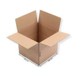 200 x 200 x 180 mm Karton 1-wellig 1.02 B-Welle 100 Stück