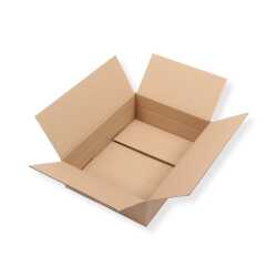 360 x 260 x 100 mm Karton 1-wellig 1.02 B-Welle 50...