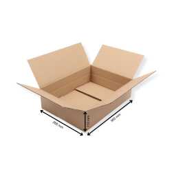 360 x 260 x 100 mm Karton 1-wellig 1.02 B-Welle 50 Stück