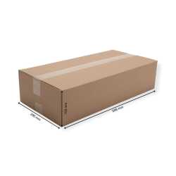 600 x 300 x 150 mm Karton 1-wellig 1.30 B-Welle 50 Stück