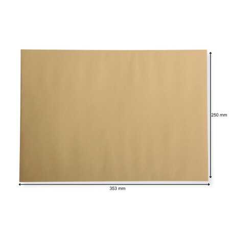 B4 Papprückwand Versandtaschen braun 120 g Kuvert haftklebend Briefumschläge HK Briefhüllen 300 Stück