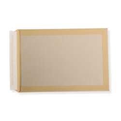 B4 Papprückwand Versandtaschen braun 120 g Kuvert haftklebend Briefumschläge HK Briefhüllen 500 Stück