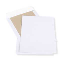 B4 Papprückwand Versandtaschen weiß 120 g...
