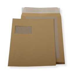 C4 Papprückwand-Versandtaschen mit Fenster ·...